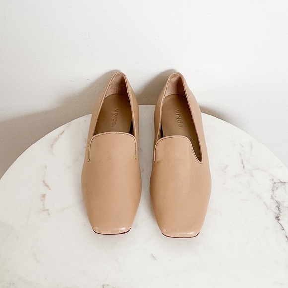 Vince NEW Leather Clark Loafers Tan Size 6 US 36 EU - Picture 3 of 6